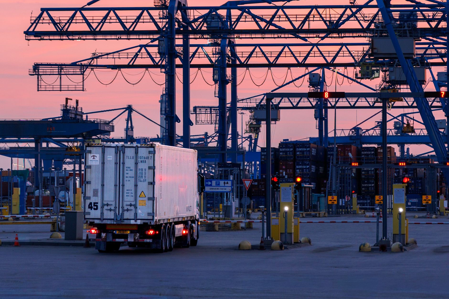 Road Freight via Harwich, Customs Included